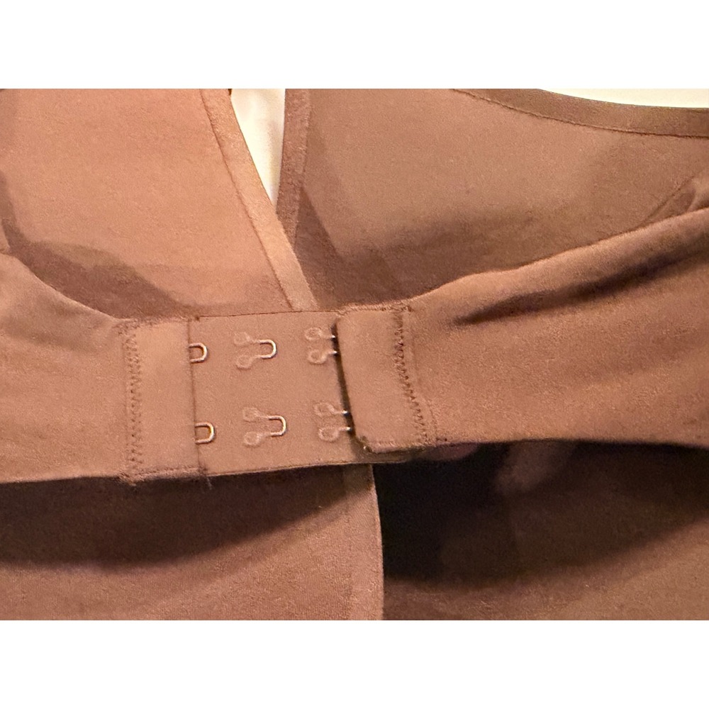 SKIMS Fits Everybody Wireless Form Bra Espresso Brown 32DDD - Picture 7 of 7